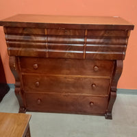 49"W 7-Drawer Vintage Dresser in Solid Wood