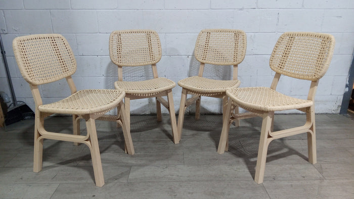 Woven Rattan Dining chairs