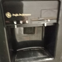 36"W Fridge Freezer with Water Dispenser in Black