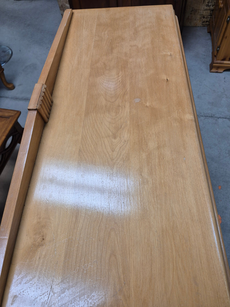 Art Nouveau-Style Wooden Cabinet