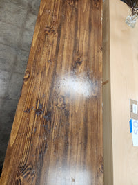 Brown Wood 6 Drawer Dresser with 1 Door