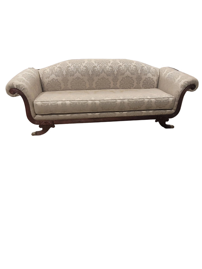 Traditional Duncan Phyfe Style Sofa