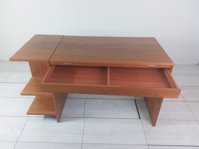 Danish A.B.J. Teak Drafting Desk