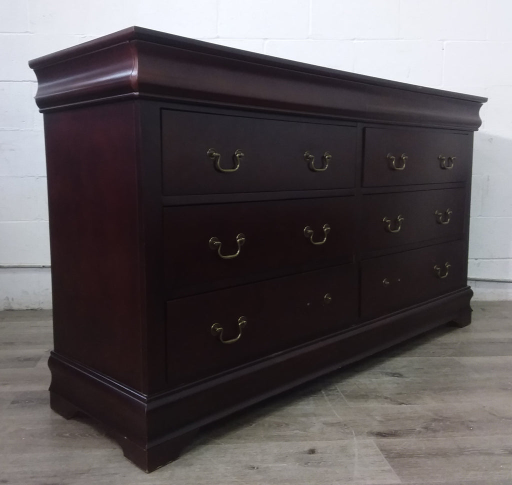 Dark Cherry Toned Dresser