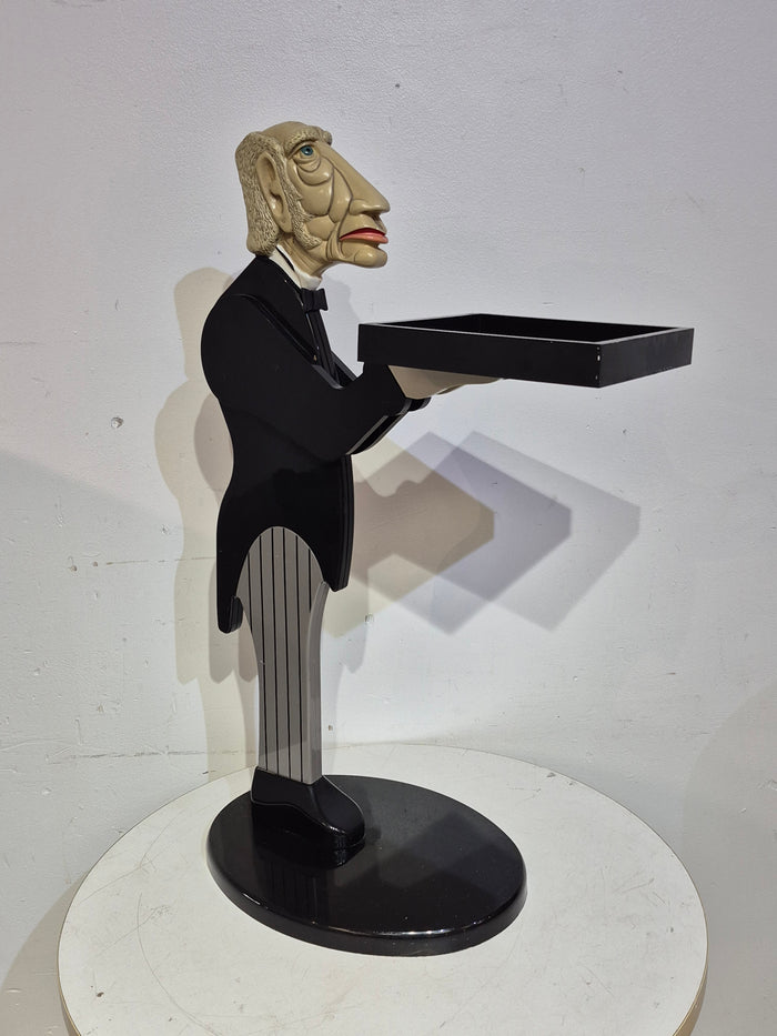 Vintage "James the Butler" Side Table/Serving Tray