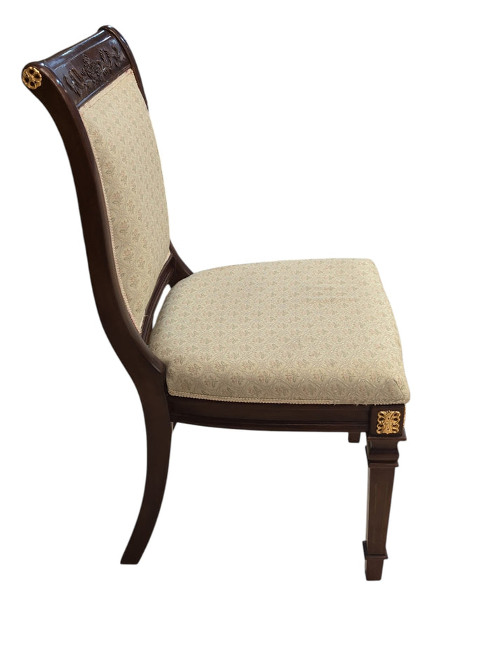 Vintage Wooden Accent Chair