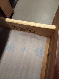 57.5"W 8-Drawer Solid Wood Dresser