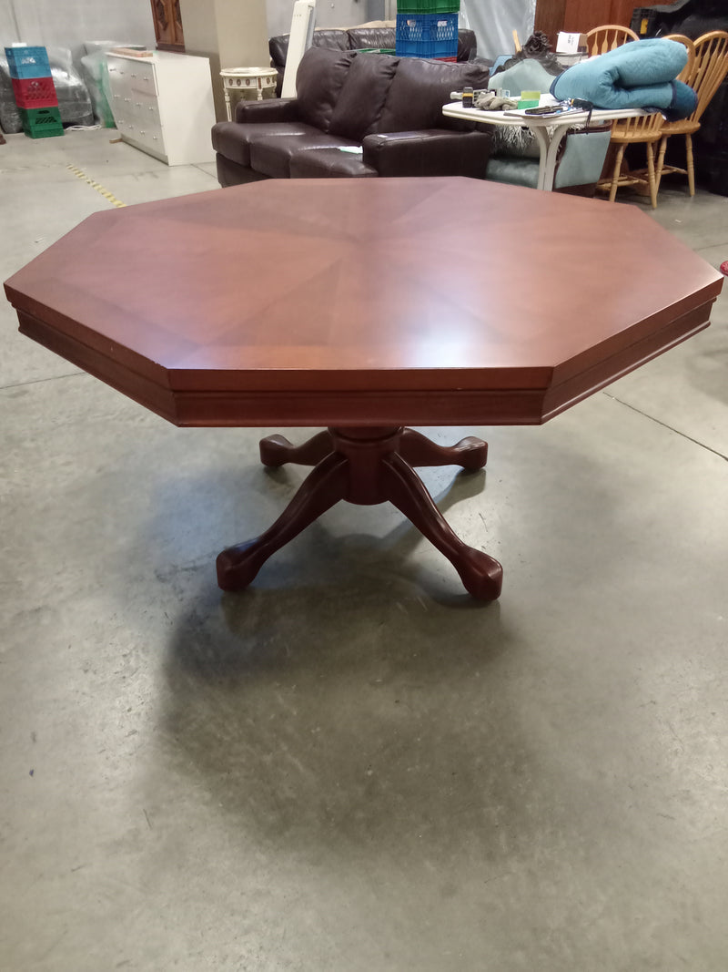 53.5"W Solid Wood Card and Bumper Pool Table