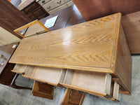 Solid Wood 7 Drawer Dresser with Mirror