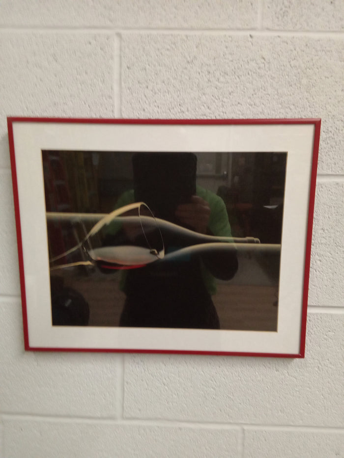 14"W "Red Wine" Poster - Framed