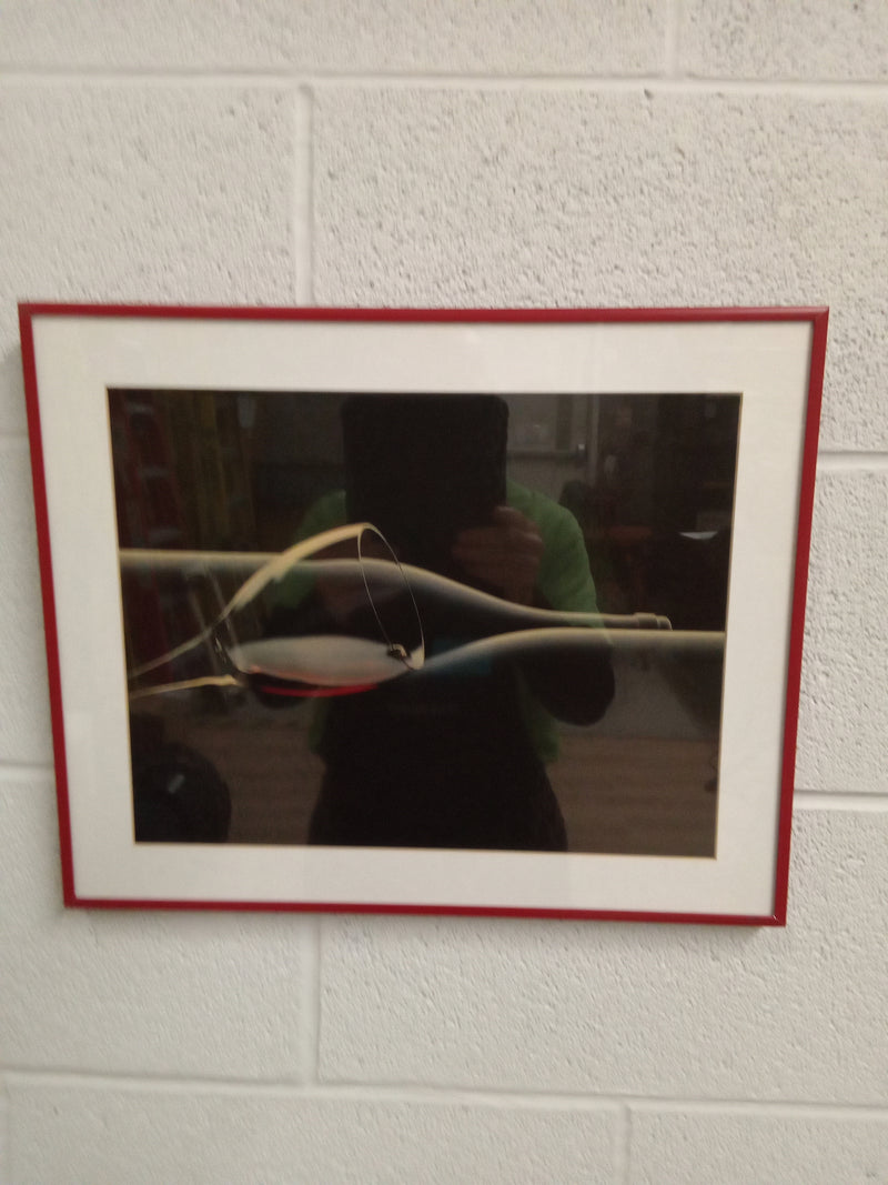 14"W "Red Wine" Poster - Framed