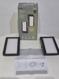 Illume 2pk 9-inch Slim Outdoor LED Wall Light with 5CCT