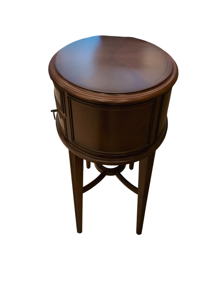 Bombay Small Cherry Oval Side Table