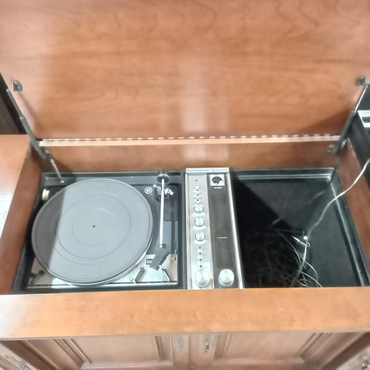 60"W Vintage Stereo Unit
