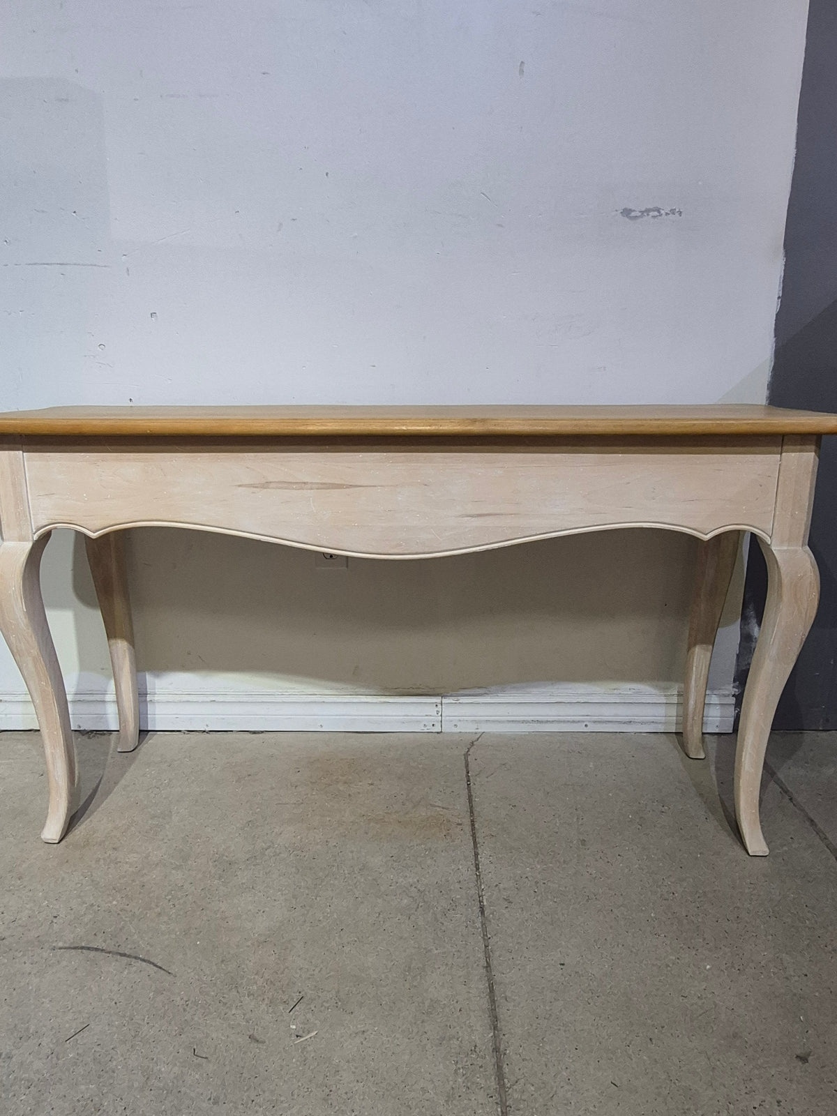 Vintage Ethan Allen French Provincial Sofa Table