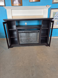55" TV Stand with Electric Fireplace - with remote