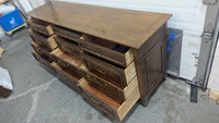 75"W Vintage Dresser
