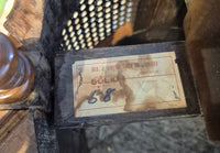 Antique Solid Wood Plant Stand