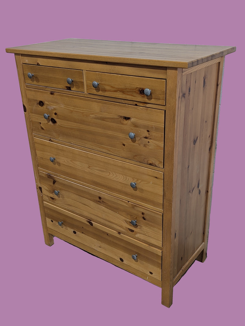 IKEA HEMNES *Rare* Pine 6-Drawer Dresser
