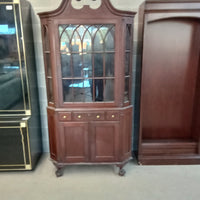 40"W 2-Piece Wooden Corner China Cabinet