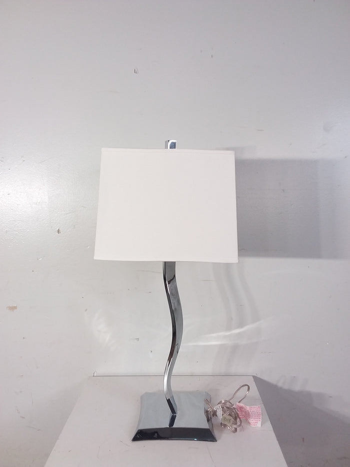 Modern Chrome Lamp