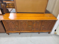 4-Drawer Light Brown Sideboard