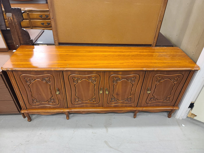 4-Drawer Light Brown Sideboard