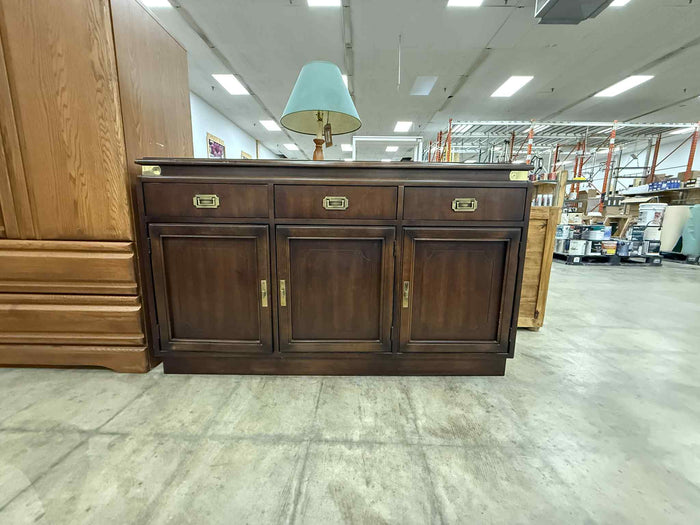 Mahogany Dark Wooden Cabinet
