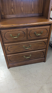 29.5"W Shelving unit w/ 3 Drawers