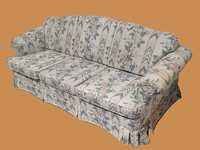 Chesterfield Floral 3-Seat Sofa