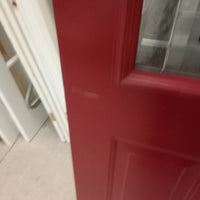 32.5"W Steel Clad Outer Door with Glass Insert