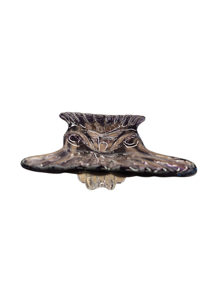 Glass Wing Vase