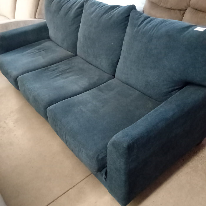 84"W 3-Seat Sofa - Blue