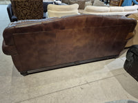 Brown Leather Sofa