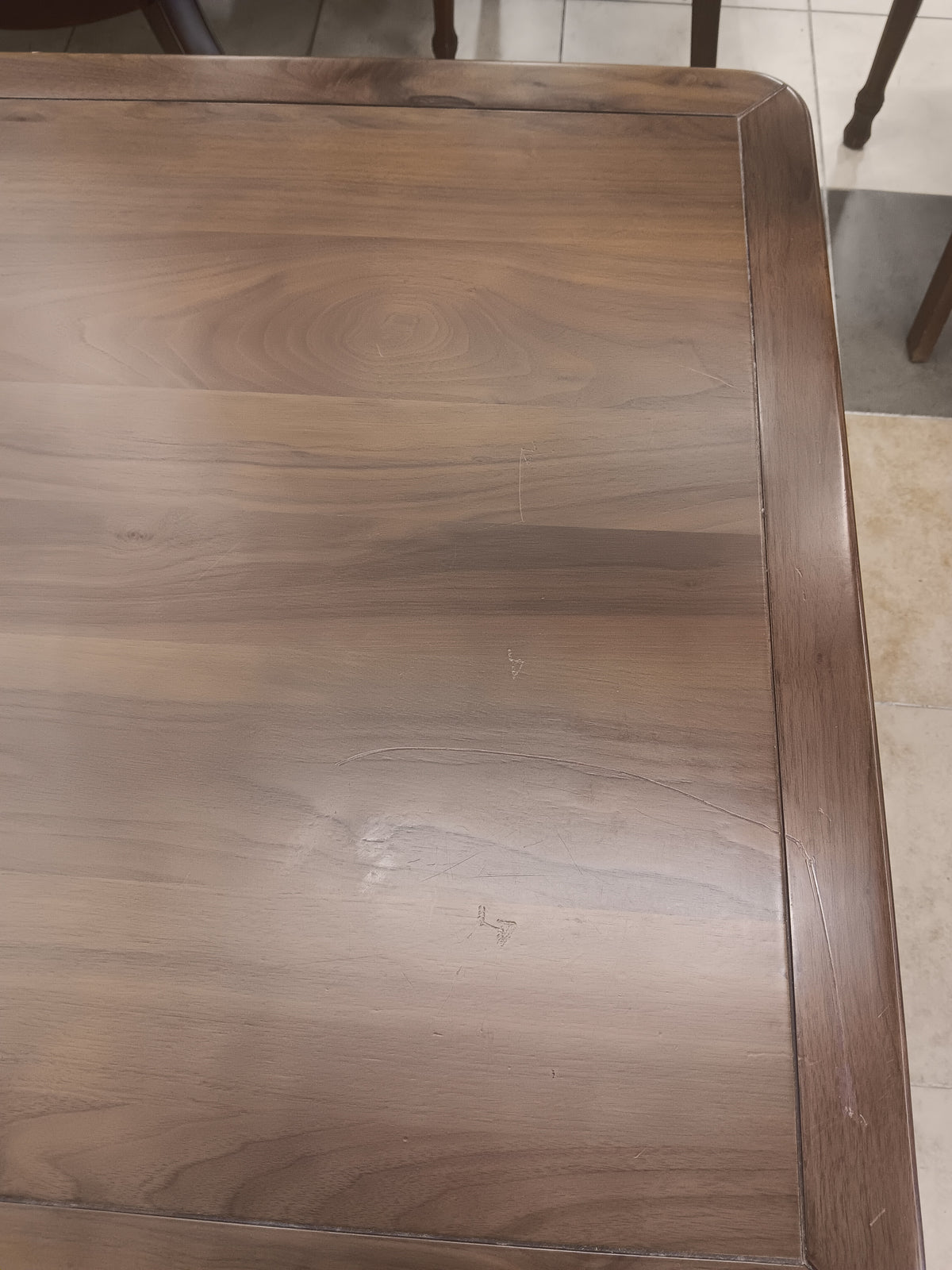 Walnut M.C.M.-style Reprodux Dininig Table