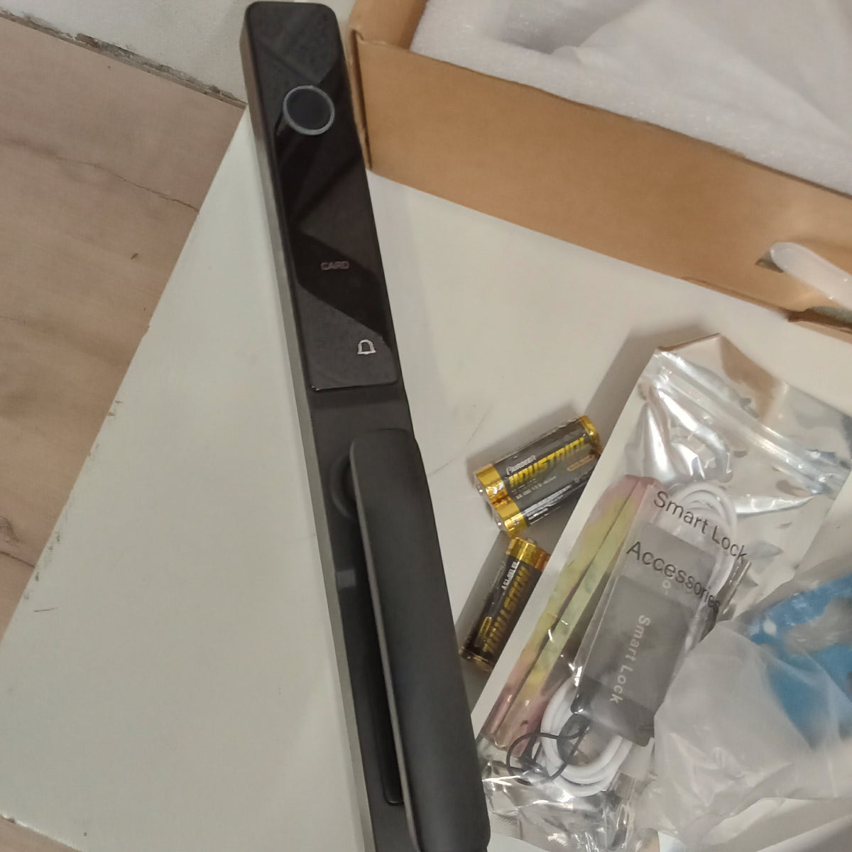 Smart Lock with Fingerprint Keypad