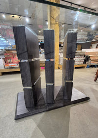 Contemporary Tempered Glass Dining Table