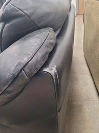 Black Leather Loveseat
