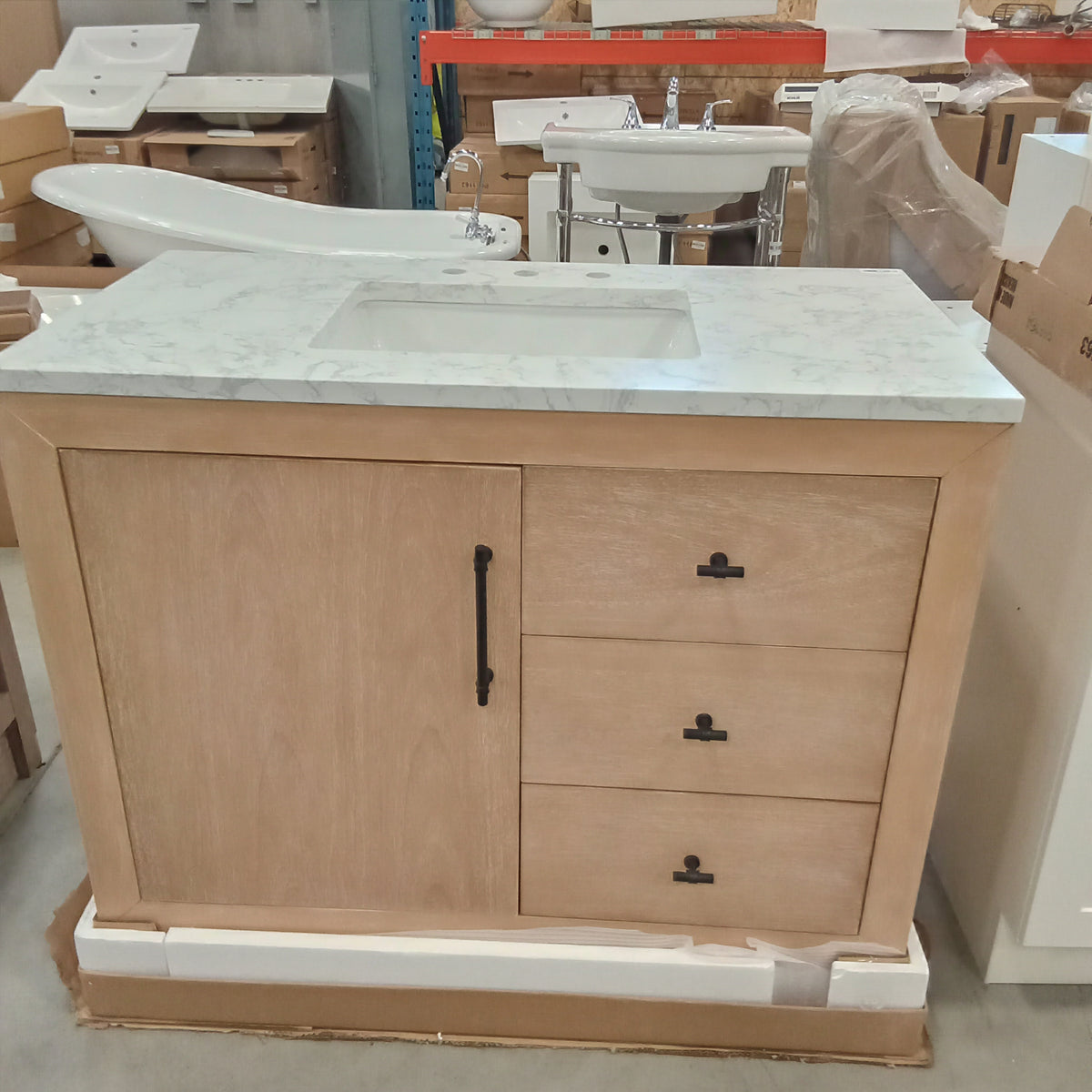 Vanity Cabinet With Counter Top