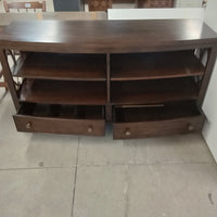 62"W TV Stand with Storage