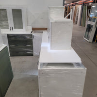 White and Green Kitchen