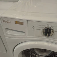 27"W Front Load Washing Machine in White