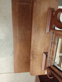 36"W Wooden Dresser With Mirror