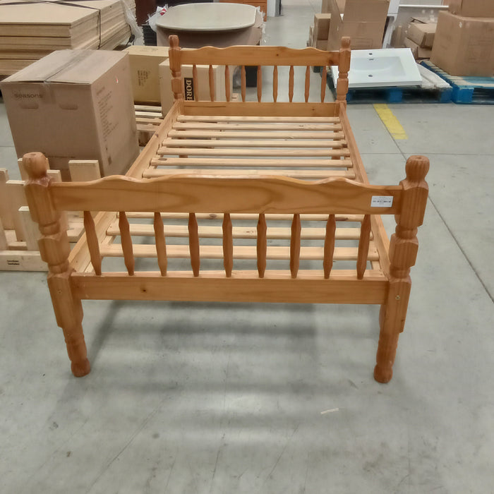 Natural Light wood Twin Wooden Bed Frame #AW18