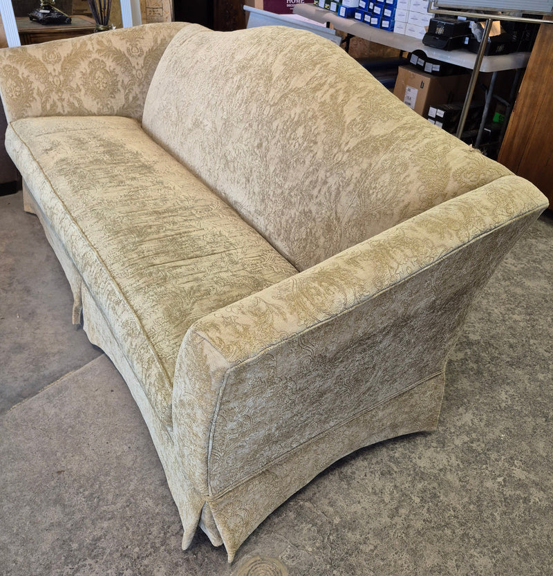 Broyhill Tone on Tone Paisley Upholstered Sofa