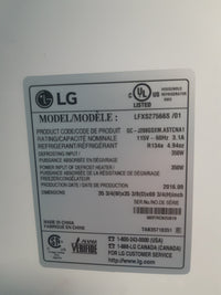 LG Electric Stainless Steel Refrigerator