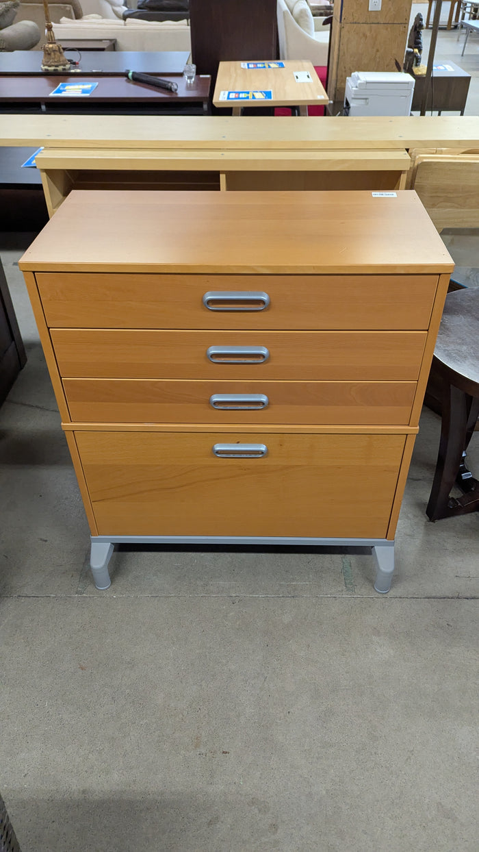 33.5"W Maple Filling Cabinet