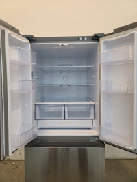 Samsung 30-Inch W 21.8 Cu.Ft. French Door Refrigerator with Icemaker in Freezer in Stainless Steel - ENERGY STA