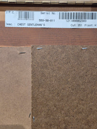 Solid Wood Gentleman's Chest