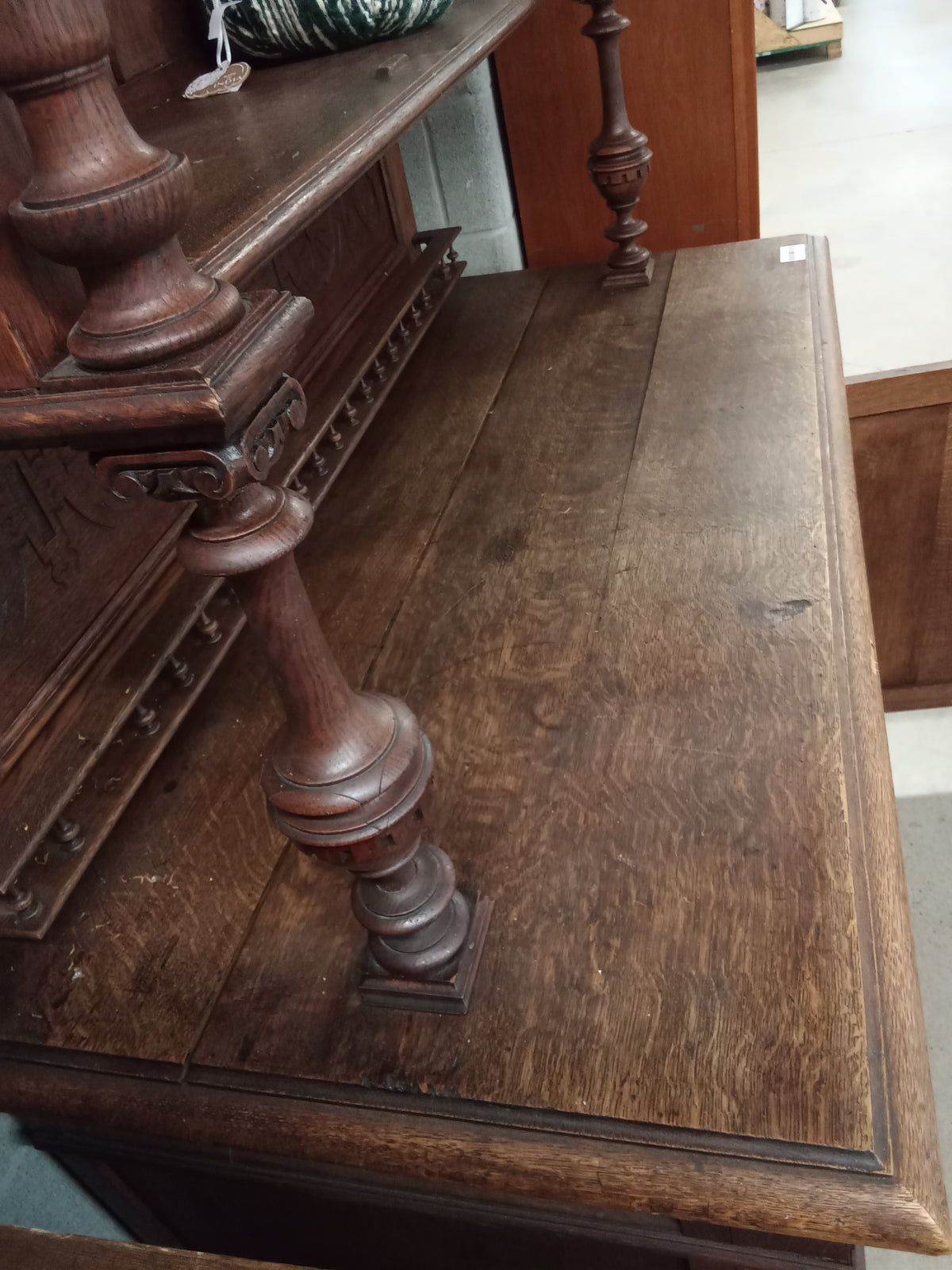 53"W Solid Wood Sideboard with Hutch